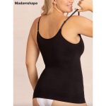 Formuojanti palaidinė su plonomis petnešėlėmis