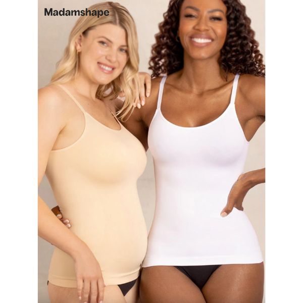 Formuojanti palaidinė su plonomis petnešėlėmis